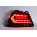 Subaru WRX / WRX STI VA '15-'20 Clear Lens Red Bar Light Bar LED Tail Lamp